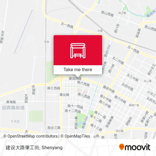 建设大路肇工街 map