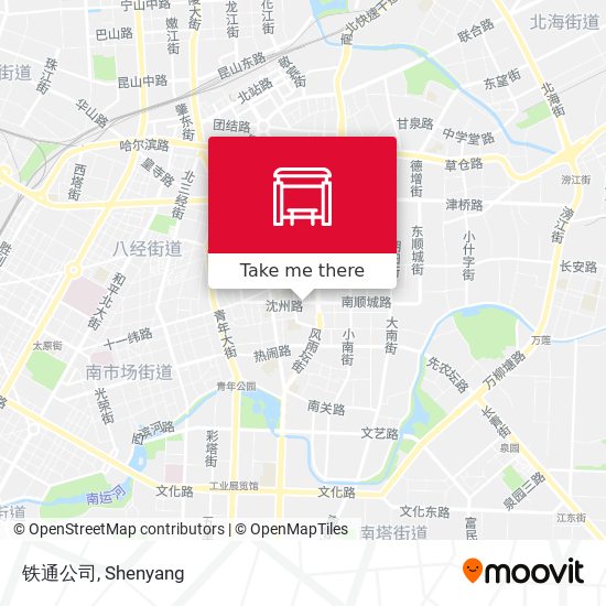 铁通公司 map