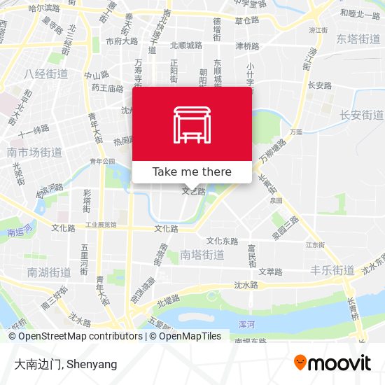 大南边门 map