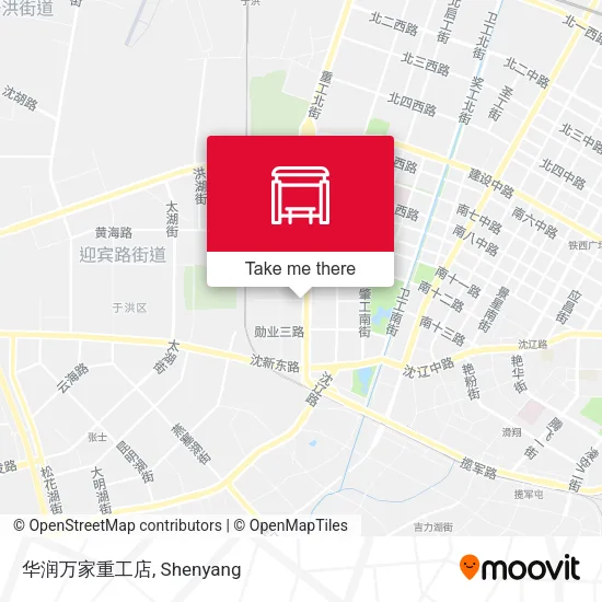 华润万家重工店 map