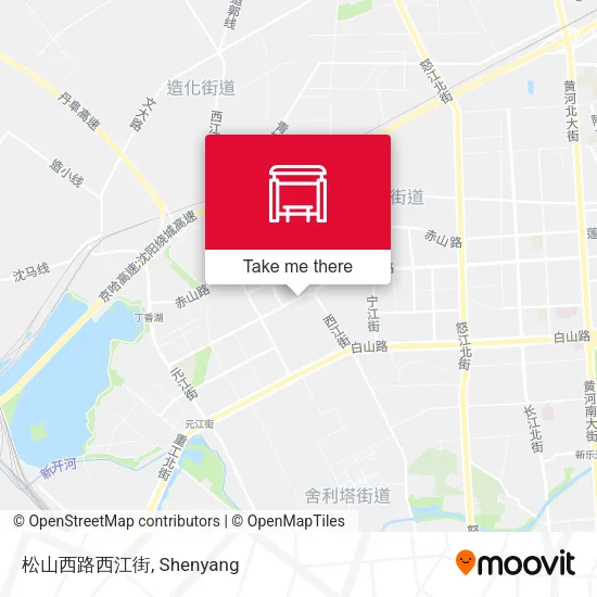 松山西路西江街 map