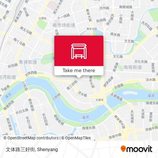 文体路三好街 map