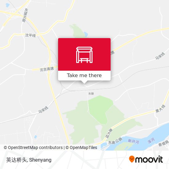 英达桥头 map