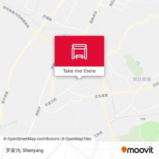 罗家沟 map