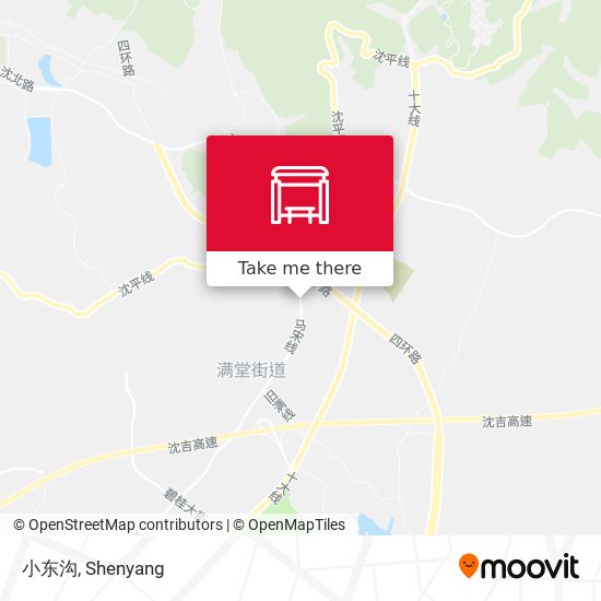 小东沟 map
