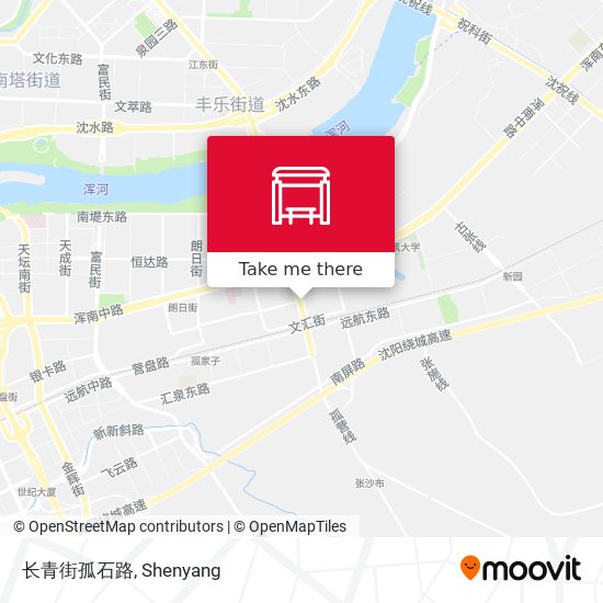 长青街孤石路 map