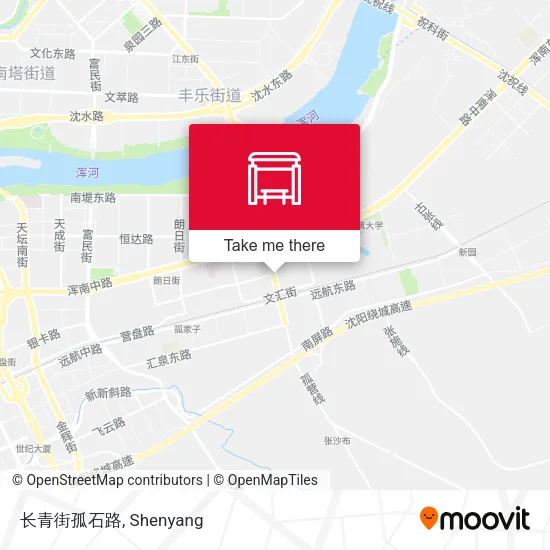 长青街孤石路 map