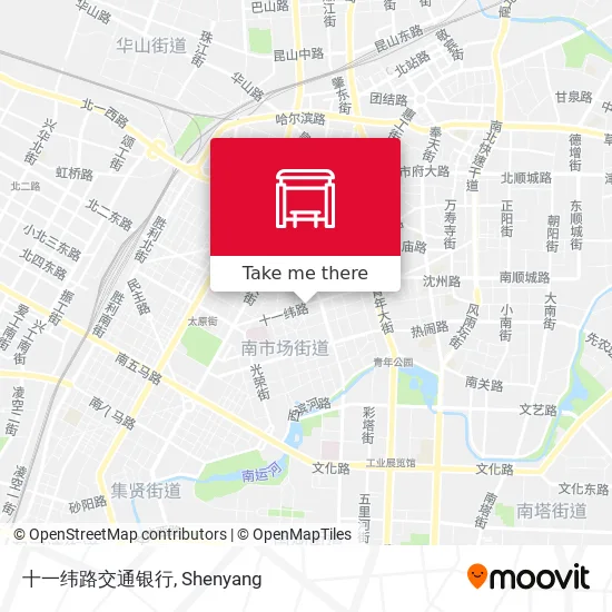 十一纬路交通银行 map