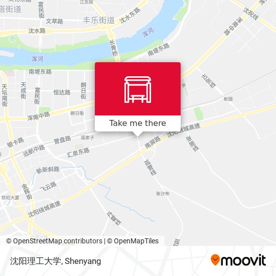 沈阳理工大学 map