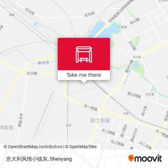 意大利风情小镇东 map