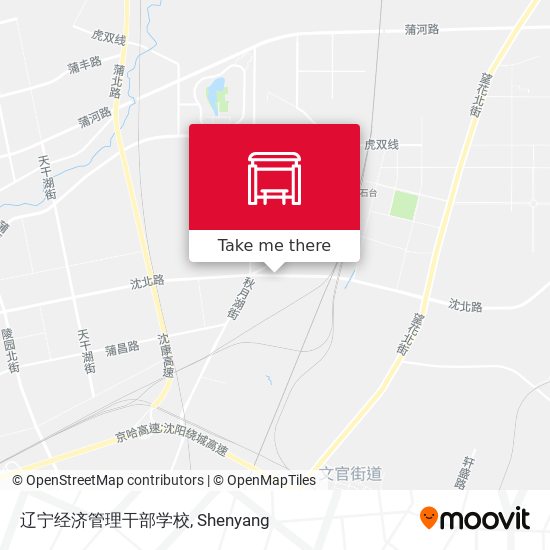 辽宁经济管理干部学校 map