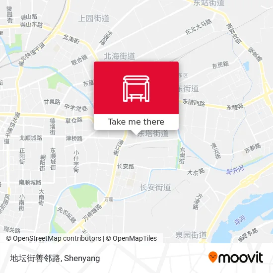 地坛街善邻路 map
