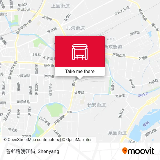 善邻路滂江街 map