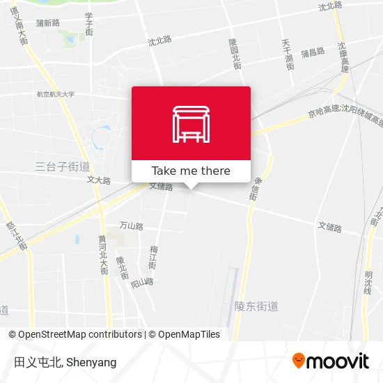 田义屯北 map