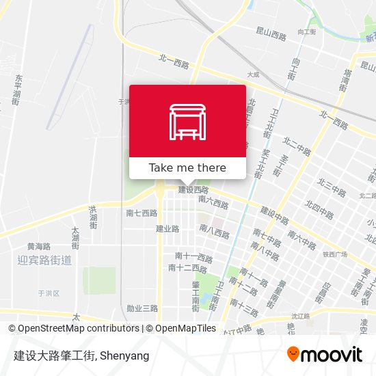 建设大路肇工街 map