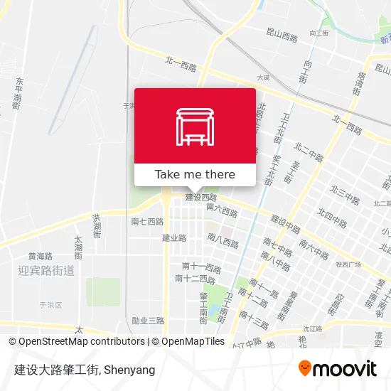 建设大路肇工街 map
