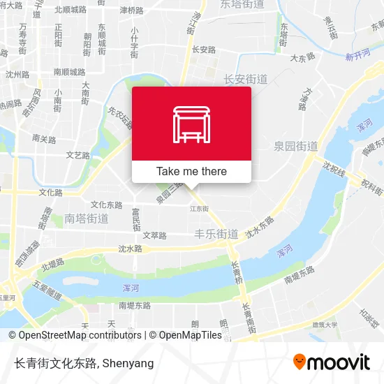 长青街文化东路 map