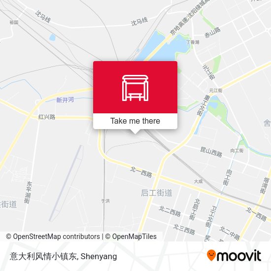 意大利风情小镇东 map