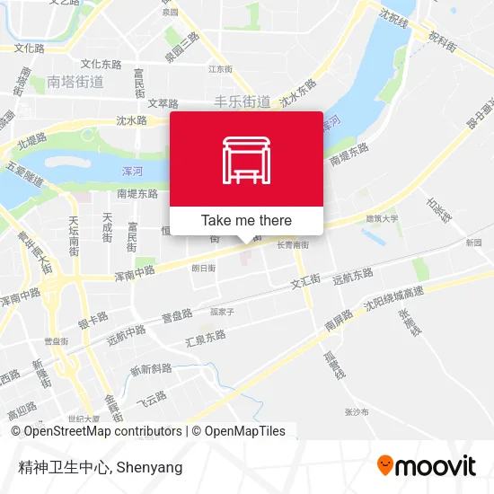 精神卫生中心 map