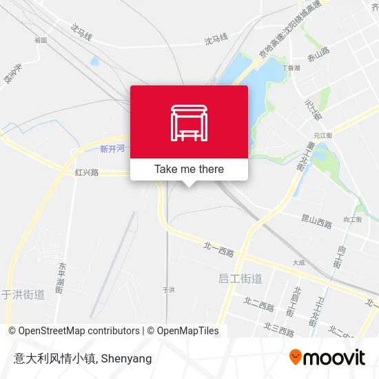 意大利风情小镇 map