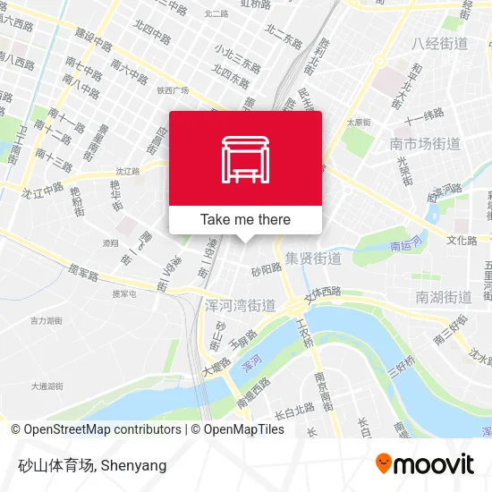 砂山体育场 map