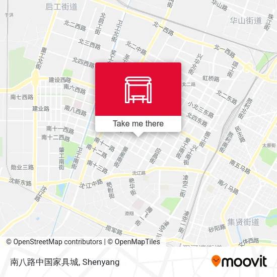 南八路中国家具城 map