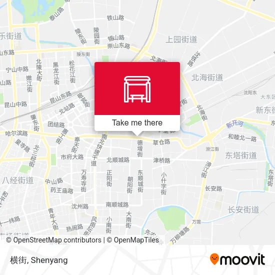 横街 map