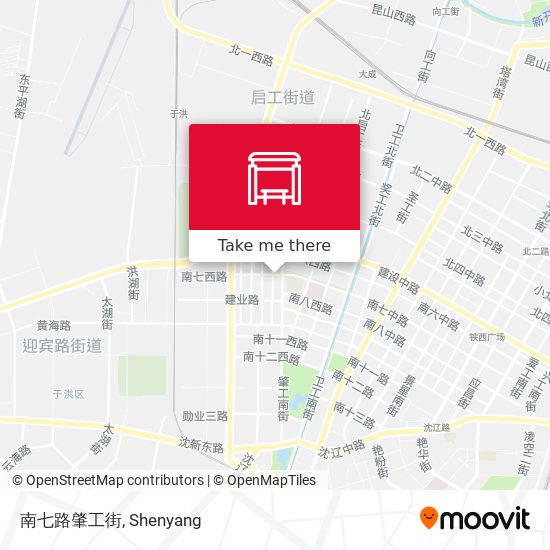 南七路肇工街 map