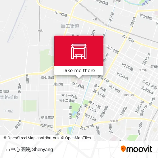 市中心医院 map
