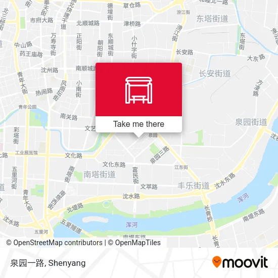 泉园一路 map