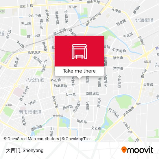 大西门 map