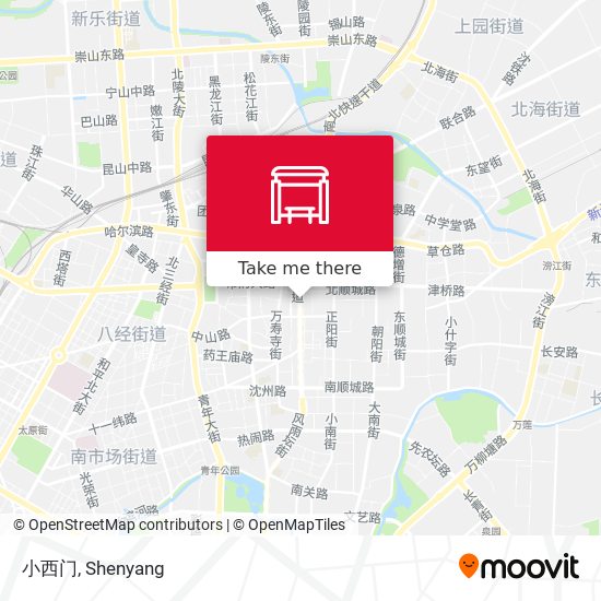 小西门 map