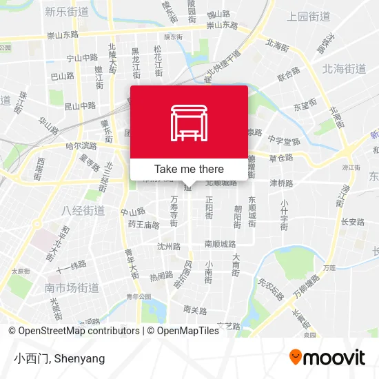 小西门 map