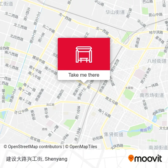 建设大路兴工街 map