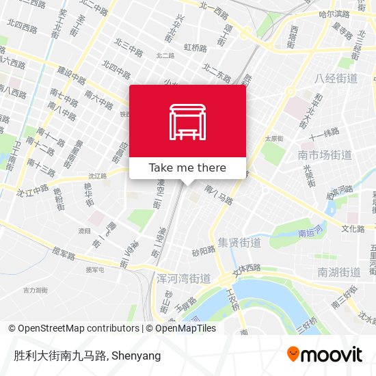 胜利大街南九马路 map