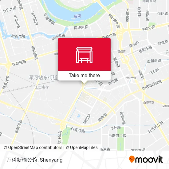 万科新榆公馆 map