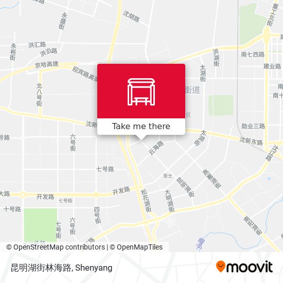 昆明湖街林海路 map
