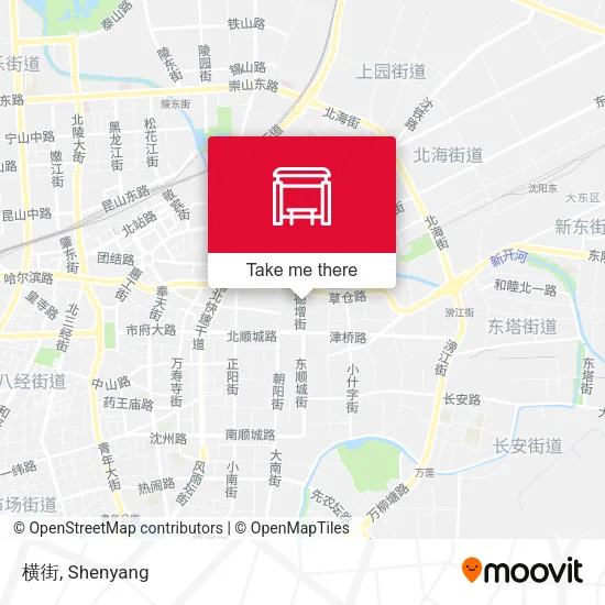 横街 map