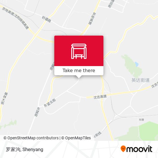 罗家沟 map