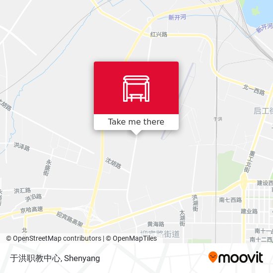 于洪职教中心 map