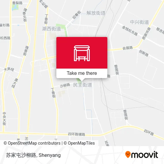 苏家屯沙柳路 map