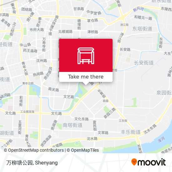 万柳塘公园 map