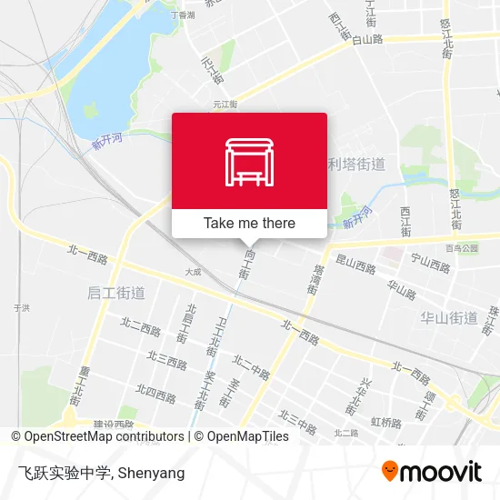飞跃实验中学 map