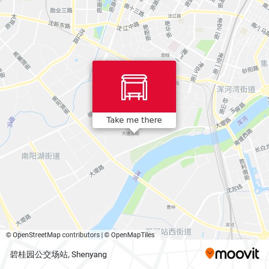 碧桂园公交场站 map