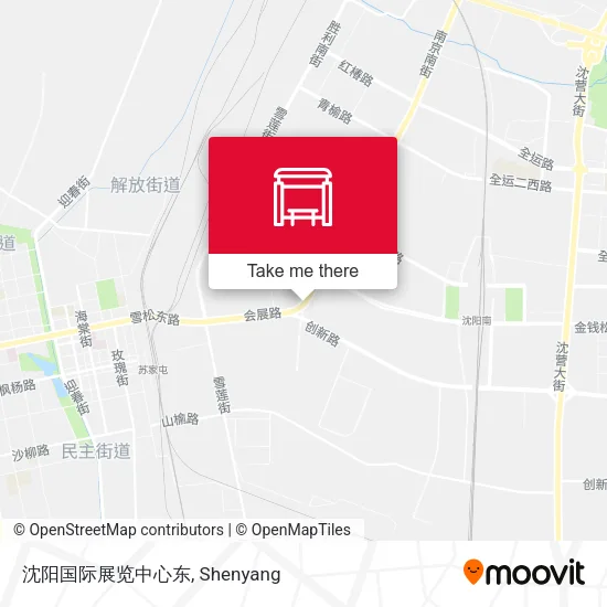 沈阳国际展览中心东 map