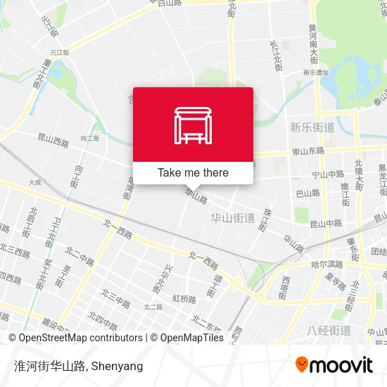 淮河街华山路 map
