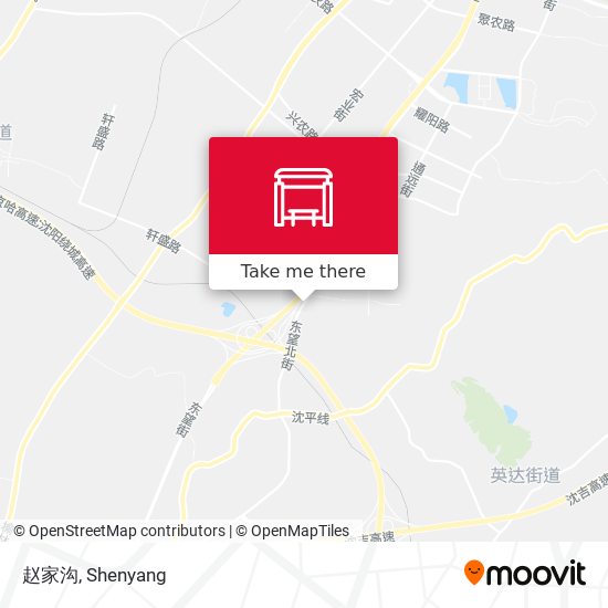 赵家沟 map