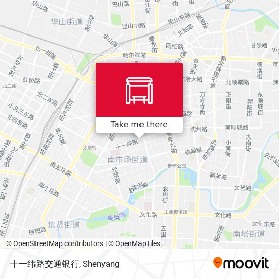 十一纬路交通银行 map
