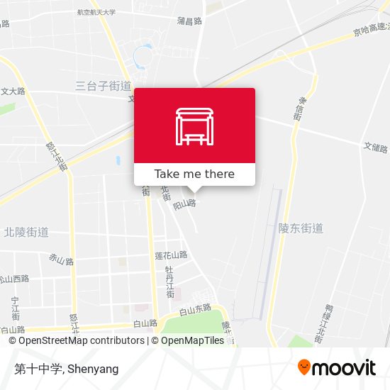 第十中学 map