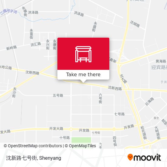 沈新路七号街 map